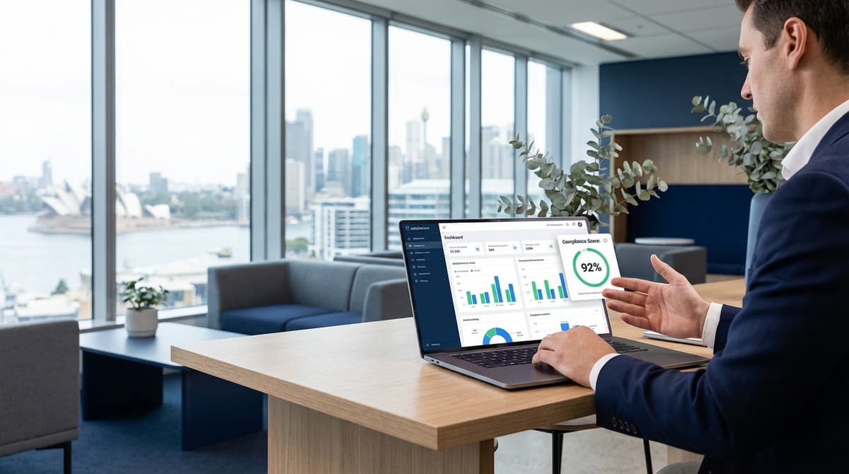 ComplyWeb Dashboard Preview